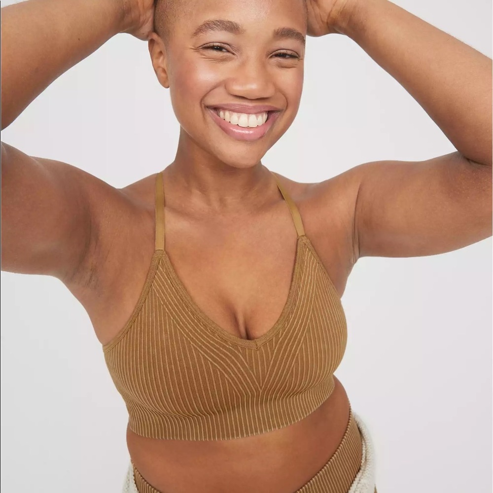 OFFLINE by Aerie Seamless Washed Rib Sports Bra